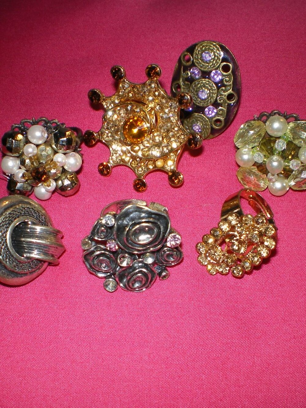 Costume Ring Jewelry Lot